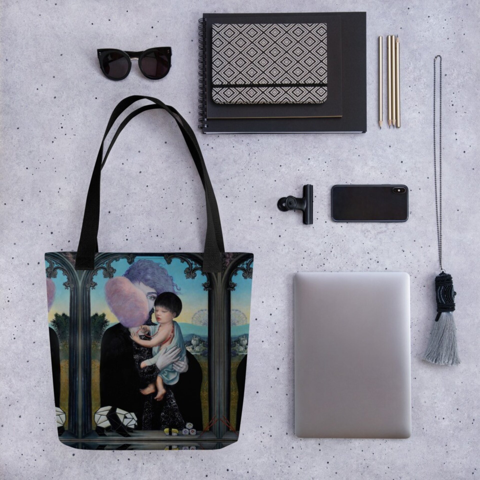 Tote bag LA VIRGEN Y EL NIÑO - 4