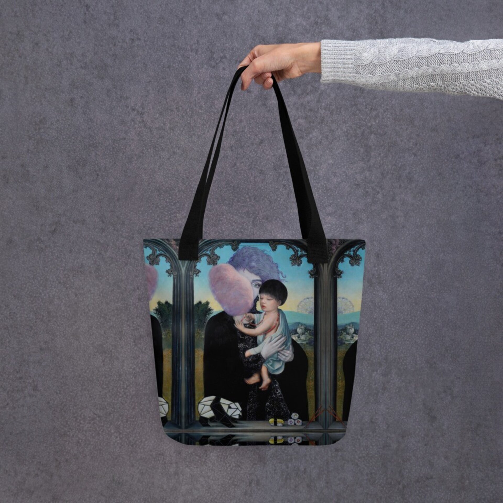 Tote bag LA VIRGEN Y EL NIÑO - 5